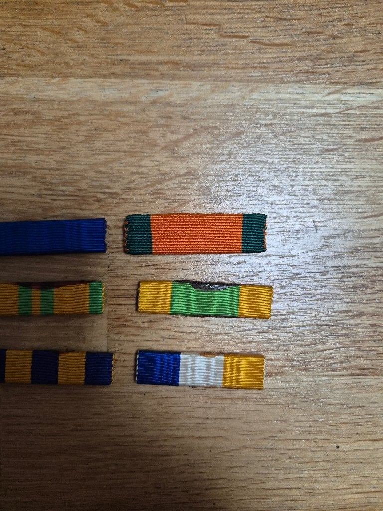 Nederlandse 6x losse batons, Verzamelen, Ophalen of Verzenden, Landmacht, Nederland, Lintje, Medaille of Wings
