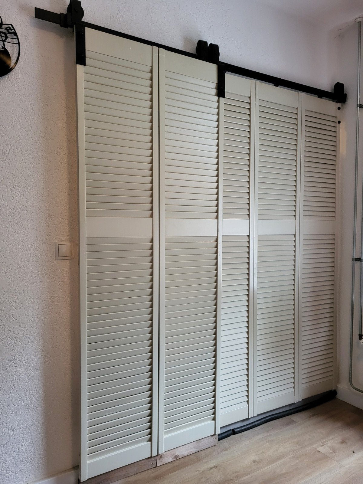 5 gebruikte louvredeuren opknappers alle 5 voor 60 euro, Doe-het-zelf en Verbouw, Deuren en Horren, Ophalen, Binnendeur, Minder dan 200 cm