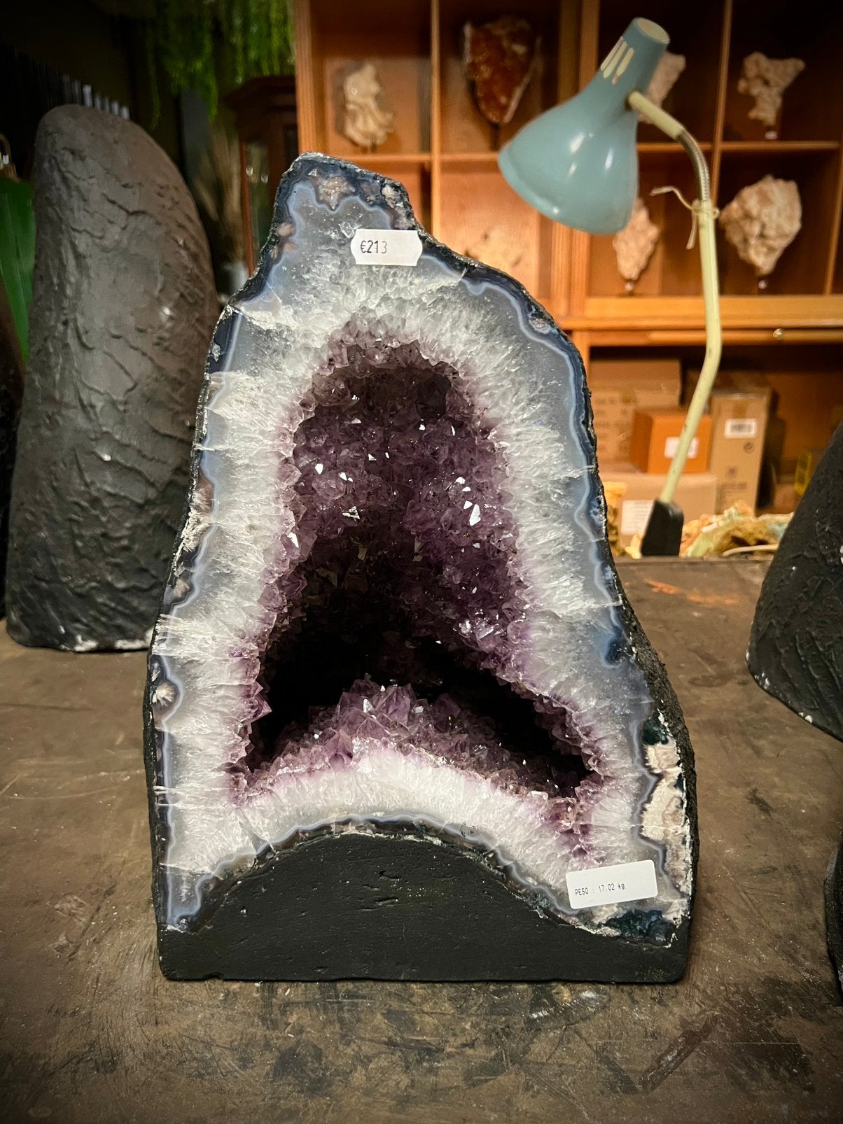 Amethist geode cathedraal, Ophalen of Verzenden, Mineraal