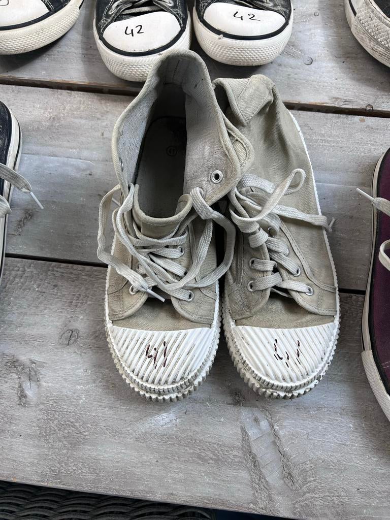 Wadloopschoenen all stars sneakers - maten 40, 41, 42, 46, Kleding | Heren, Schoenen, Ophalen of Verzenden, Gedragen, Zwart, Sneakers of Gympen