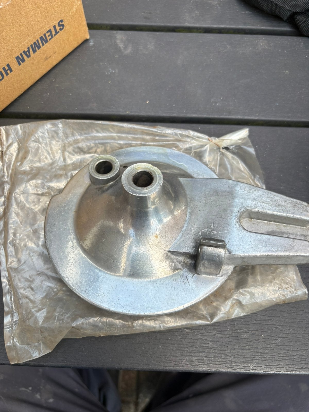 Honda c310 c320 ankerplaat NOS, Fietsen en Brommers, Brommeronderdelen | Oldtimers, Ophalen of Verzenden, Zo goed als nieuw, Overige merken