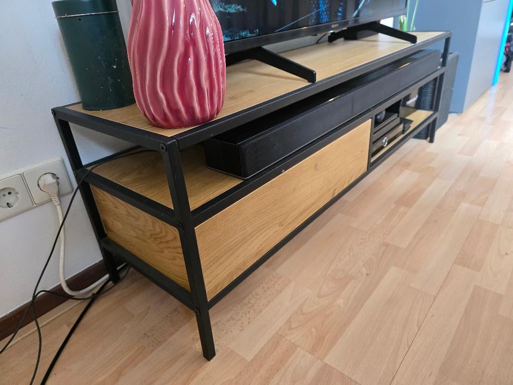 Tv meubel, Ophalen, 100 tot 150 cm, Zo goed als nieuw, Minder dan 100 cm