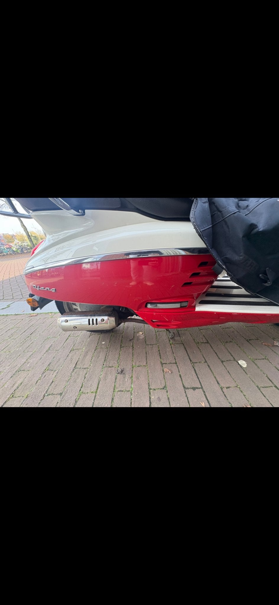 Peugeot Django 2017 geel kenteken - hapert, Fietsen en Brommers, Brommers | Peugeot, Ophalen, Gebruikt, Maximaal 45 km/u, Overige modellen