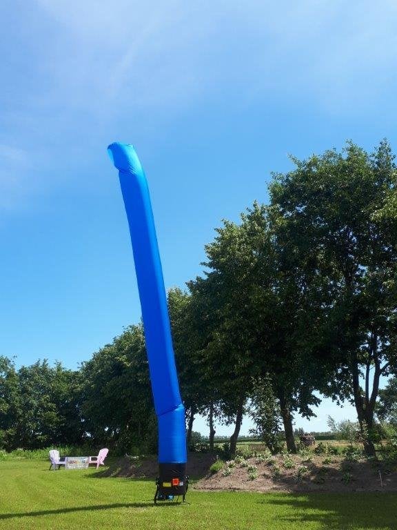Skytube blauw 6 meter van de Skytubes Shop, Ophalen of Verzenden, Nieuw, Versiering, Abraham of Sarah