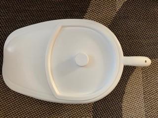 Bedpan ondersteek kunststof po voor bedlegerige mensen, Diversen, Ophalen of Verzenden, Zo goed als nieuw