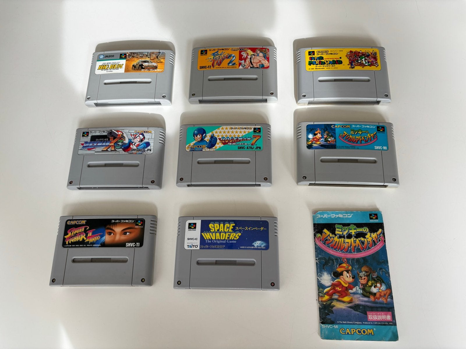 Super Famicom games: RockmanX3, Rockman 7, Final Fight 2 enz, Avontuur en Actie, Gebruikt, 2 spelers, Ophalen of Verzenden