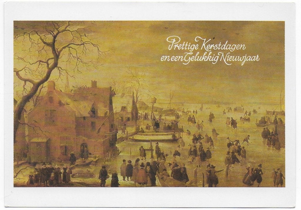 Prettige Kerstdagen Gelopen Ansichtkaart (B5852 ), Ophalen of Verzenden, 1980 tot heden, Gelopen