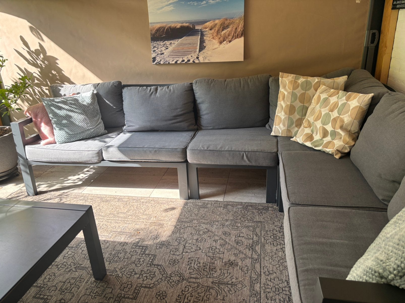 Tuinset, Tuin en Terras, Tuinsets en Loungesets, Ophalen, Gebruikt, 6 zitplaatsen, Loungeset