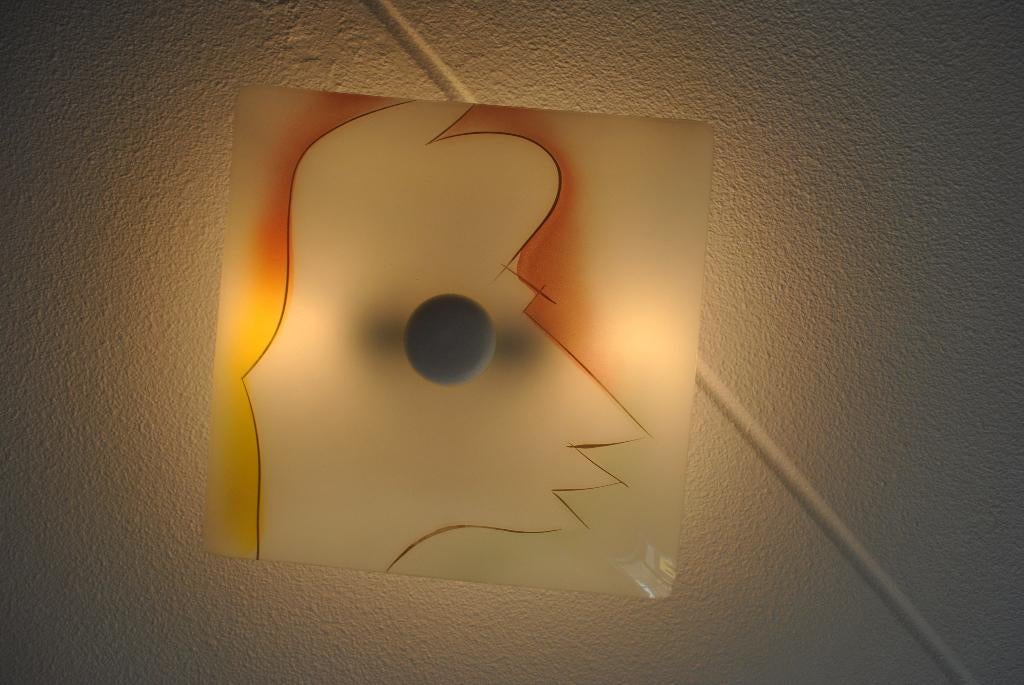 Plafondlamp, vintage, Ophalen of Verzenden, Huis en Inrichting