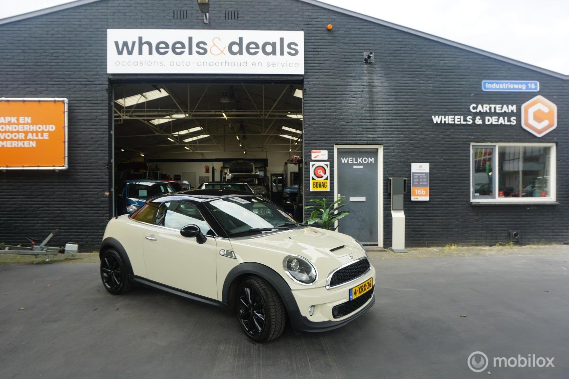 Mini Coupé 1.6 Cooper S Chili, Euro 5, Gebruikt, 4 cilinders, Wit