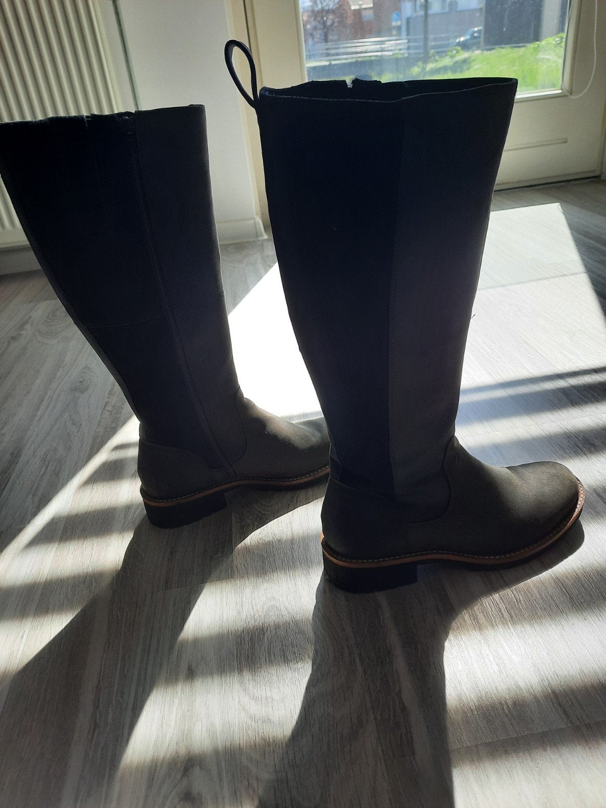 ECCO hoge laarzen, maat 39, Hoge laarzen, Zwart, ECCO, Ophalen of Verzenden