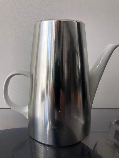 z.g.a.n. vintage Melitta covered koffiepot., Overige typen, Ophalen of Verzenden, Zo goed als nieuw, Effen