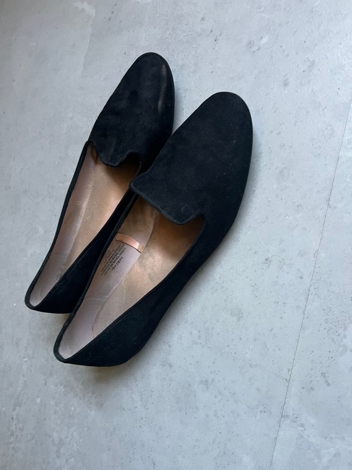 Schoenen ballerinas, Ophalen of Verzenden, Zo goed als nieuw, Zwart, Overige materialen