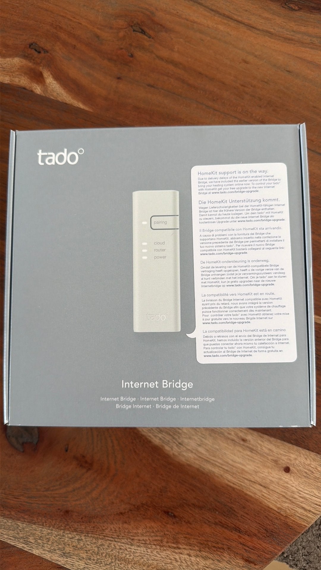 Tado bridge, Doe-het-zelf en Verbouw, Thermostaten, Ophalen of Verzenden, Nieuw
