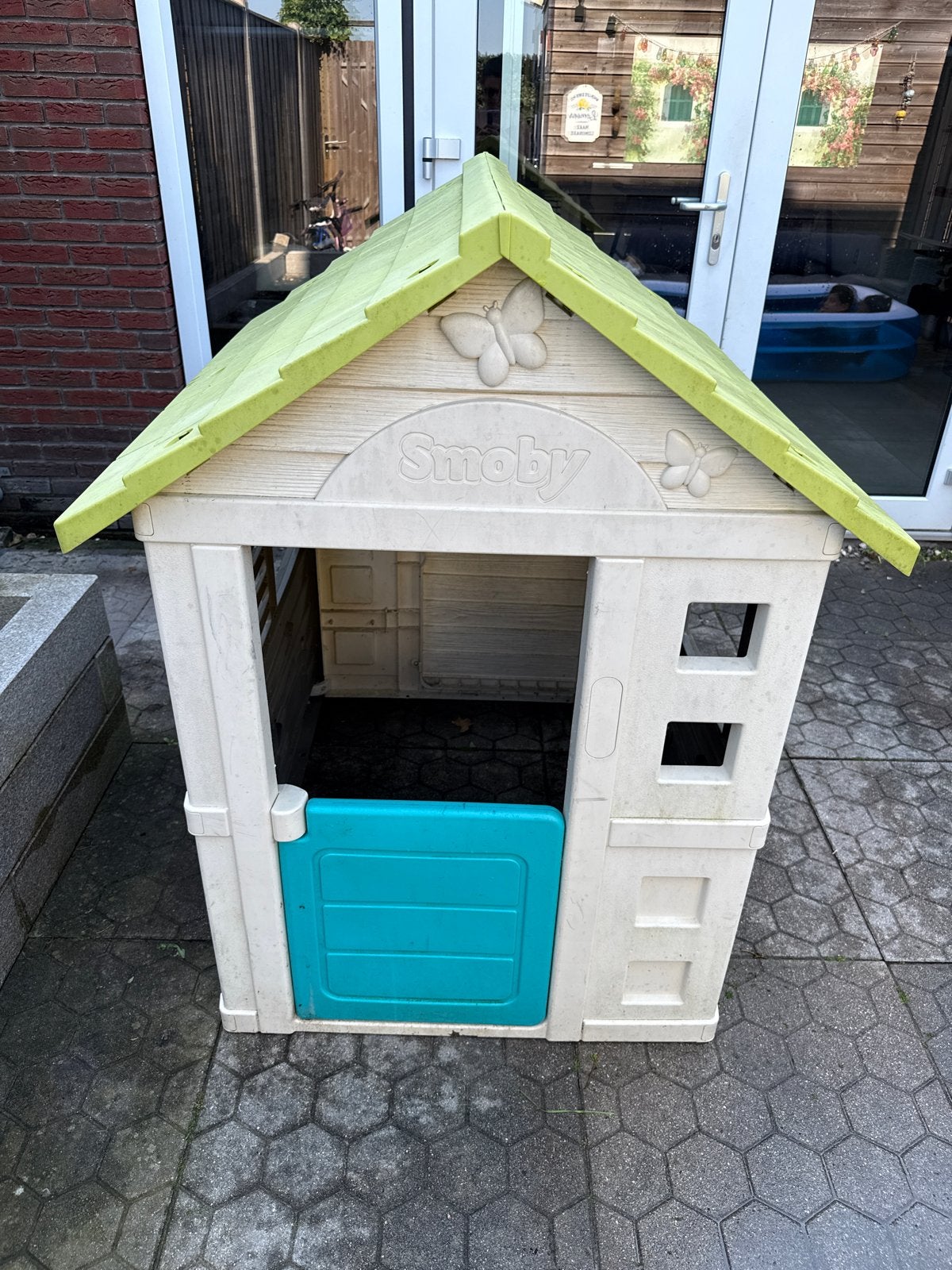 Smoby Speelhuisje voor Kinderen - Gebruikt, Ophalen of Verzenden, Gebruikt, Kunststof