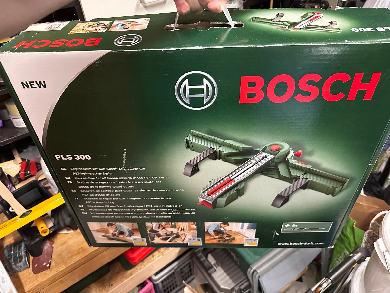 Bosch PLS 300 Zaagstation - Nieuw in doos, Doe-het-zelf en Verbouw, Ophalen, Nieuw, Overige typen