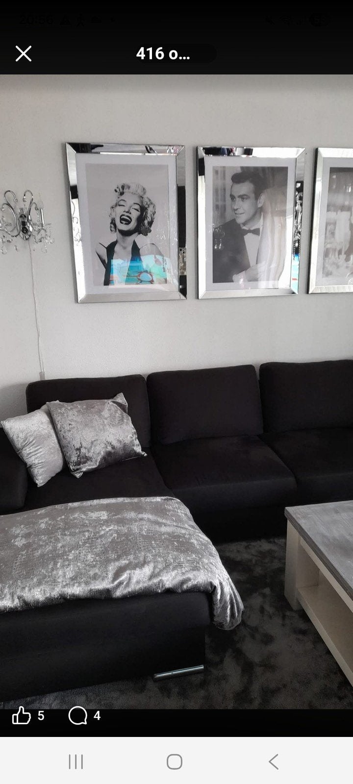 Groot velvet croco plaid met 2 kussenovertrekken - Antraciet, Huis en Inrichting, Ophalen of Verzenden