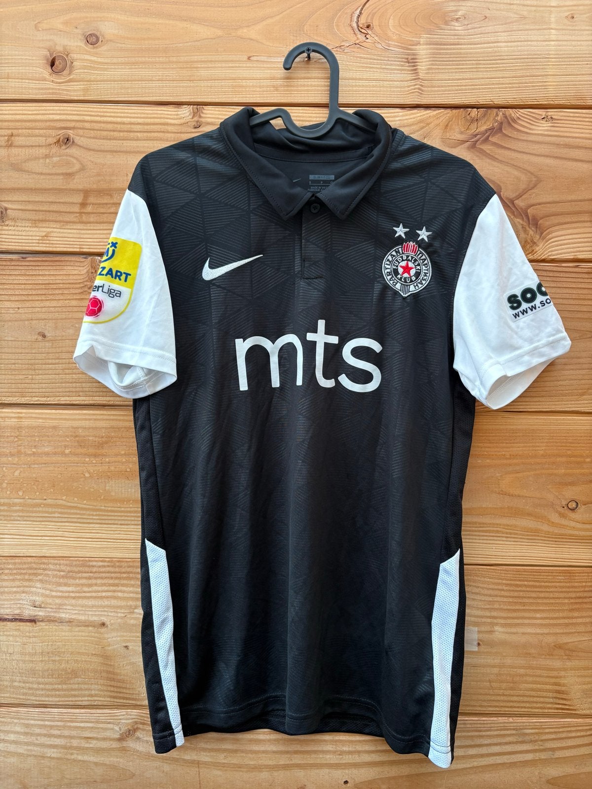 Matchworn shirt Partizan Belgrado - Diabate #18, Ophalen of Verzenden, Gebruikt, Shirt