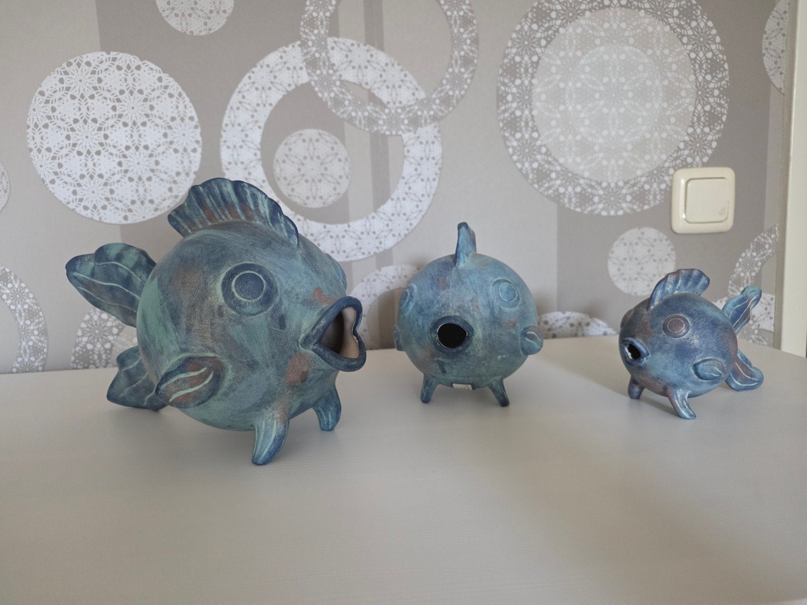 Decoratie vissen, Antiek en Kunst, Kunst | Designobjecten, Ophalen