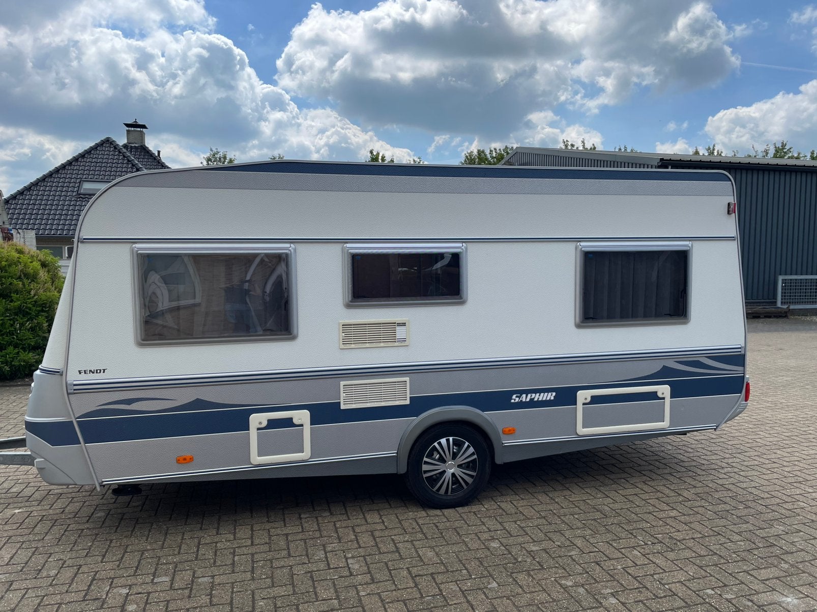 Fendt saphir 470 zeer net !, Caravans en Kamperen, Caravans, Rondzit, Particulier, Luifel, Tot en met 4
