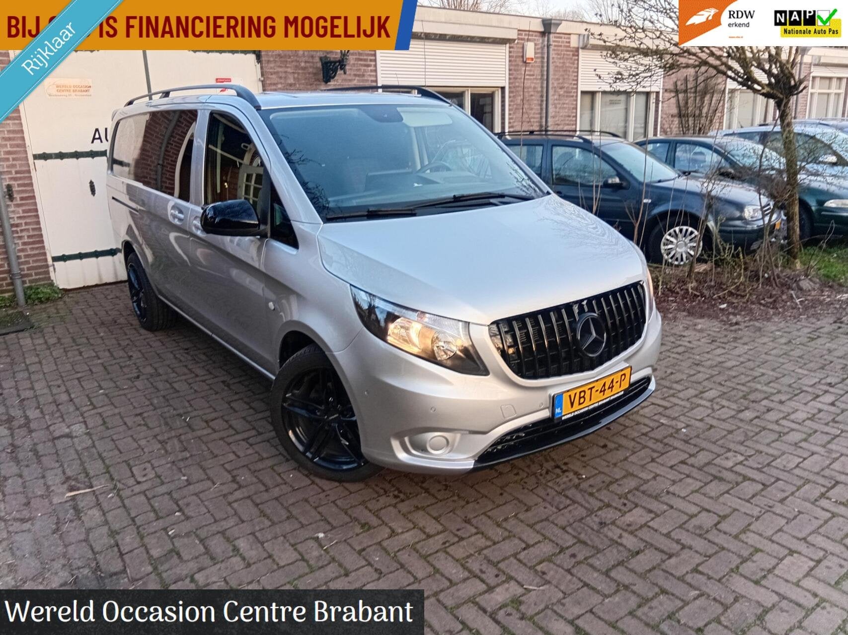 Mercedes Vito Bestel 114 CDI Lang automaat Comfort 215pk, Auto's, Bestelauto's, Automaat, 136 pk, Gebruikt, Euro 6