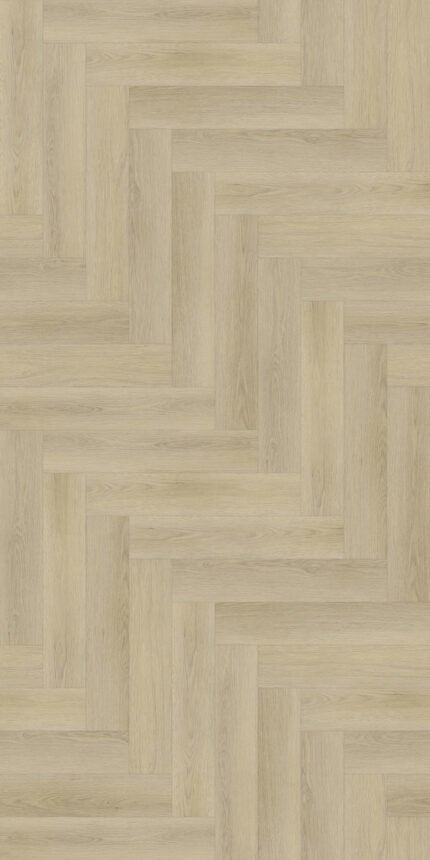 PVC Vloer Visgraat Dryback 06, Nieuw, Ophalen of Verzenden, Crème, Visgraat, Modern, Houtlook dryback , PVC Vloeren