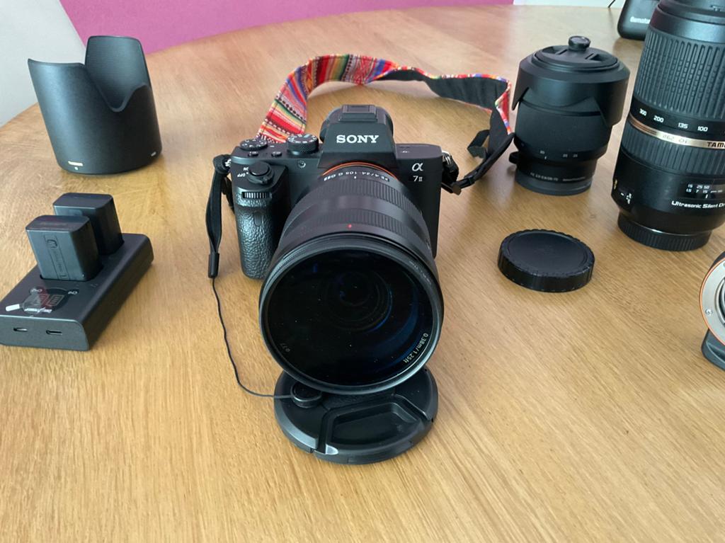Sony a7ii complete set omdat ik er niet aan kan wennen, Ophalen of Verzenden, Zo goed als nieuw, Sony, 8 keer of meer