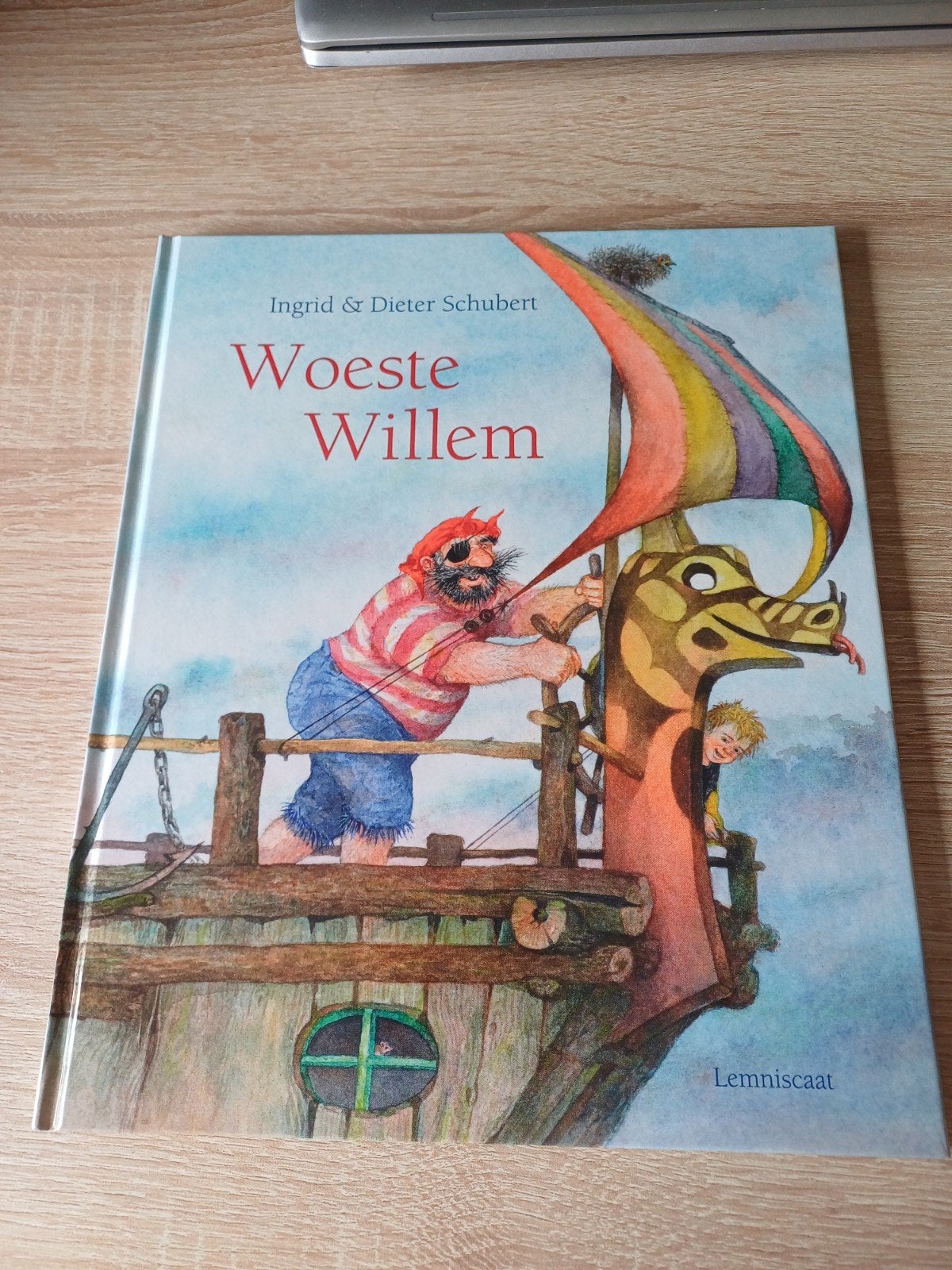 Ingrid Schubert - Woeste Willem, Ophalen of Verzenden, Zo goed als nieuw, Ingrid Schubert; Dieter Schubert, Prentenboek