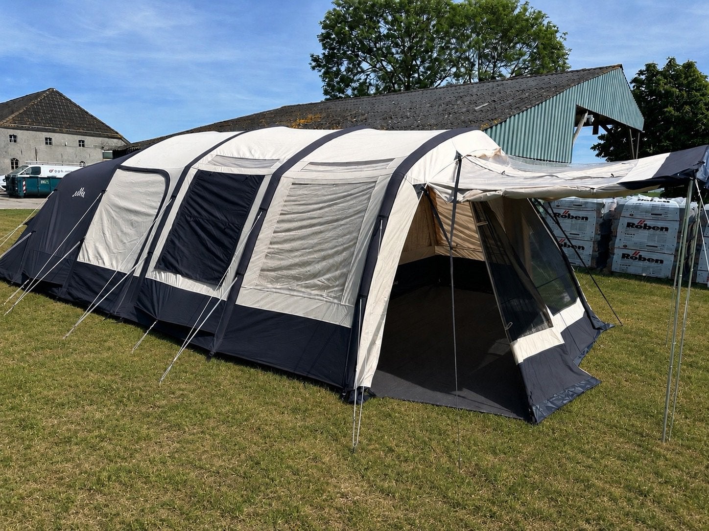 Obelink Florence XL Easy Air VOORWAND - ongebruikt!, Caravans en Kamperen, Tenten, Ophalen, Nieuw