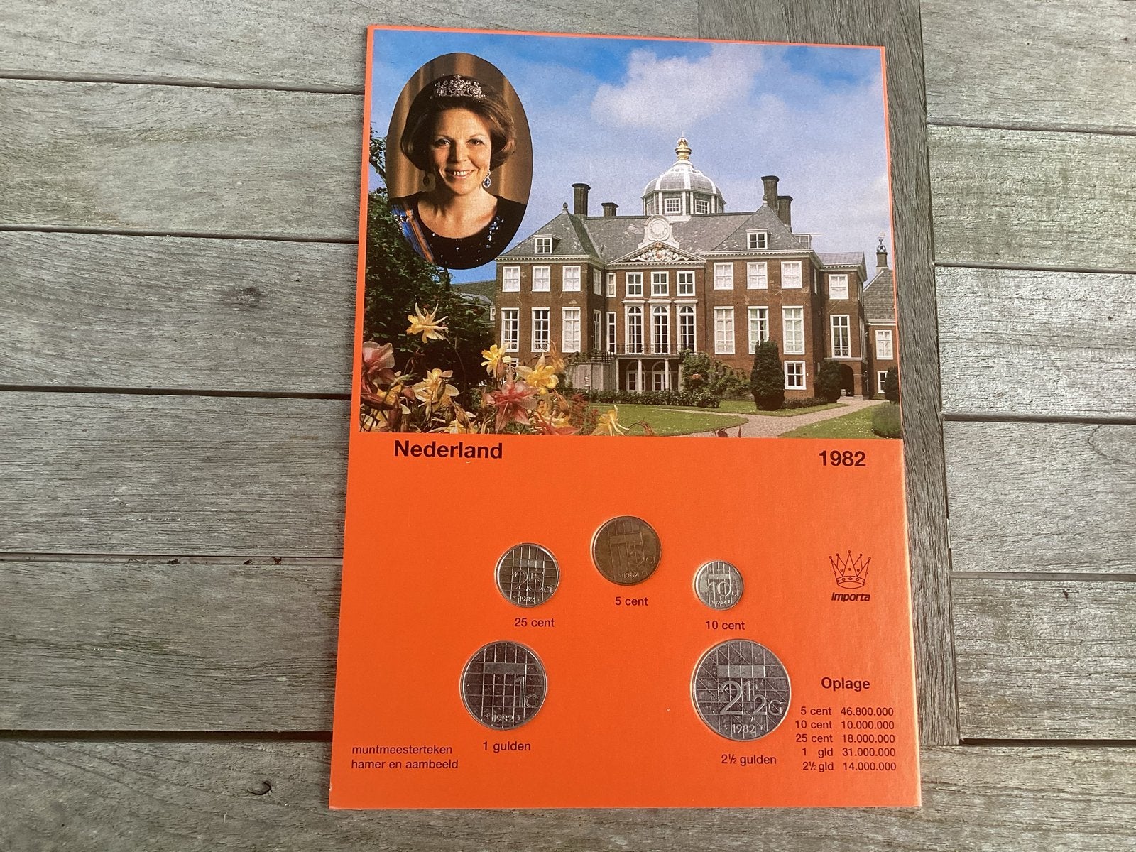 Beatrix gulden-tijdperk muntcollectie 1982-2001, Ophalen of Verzenden, Koningin Beatrix, Overige waardes, Setje