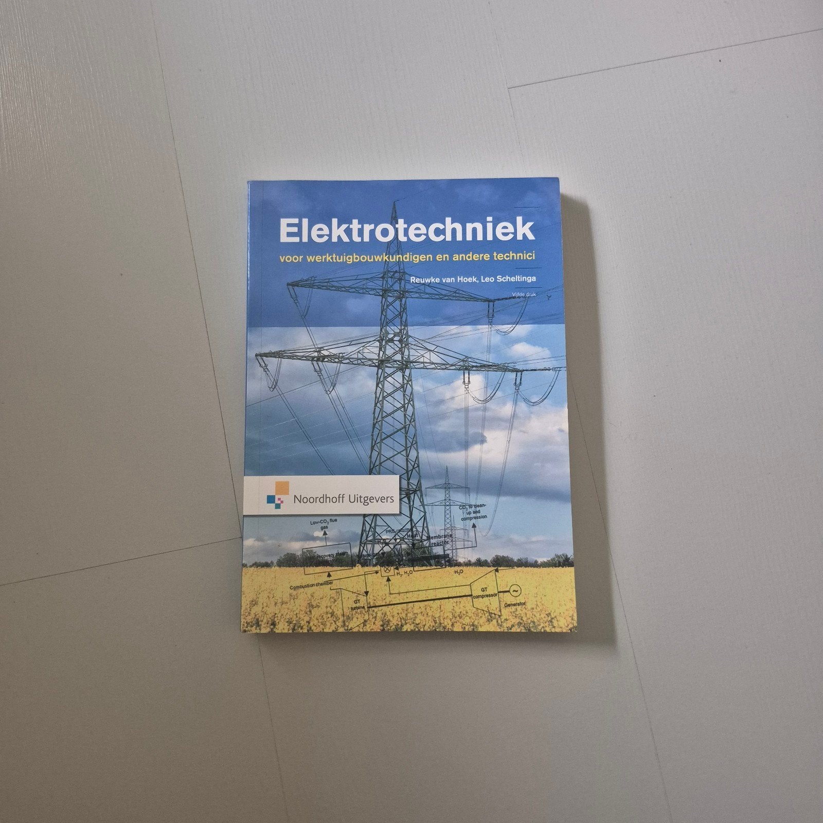Elektrotechniek voor werktuigbouwkundigen en andere technici, Boeken, Zo goed als nieuw, Reuver van Hoek, Leo Schellings, Beta