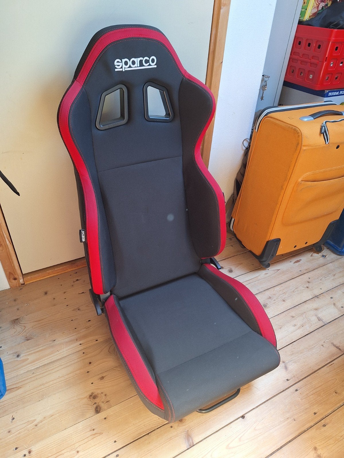 Sparco R100 Kuipstoel met Sliderail - Nieuwstaat, Ophalen, Gebruikt, Overige automerken