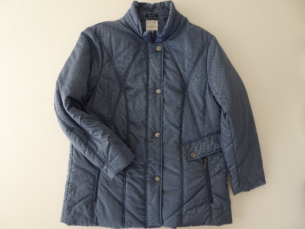 Atelier Goldner Schnitt GS jas winterjas jack blauw L 23/46, Blauw, Maat 46/48 (XL) of groter, Nieuw, Ophalen of Verzenden