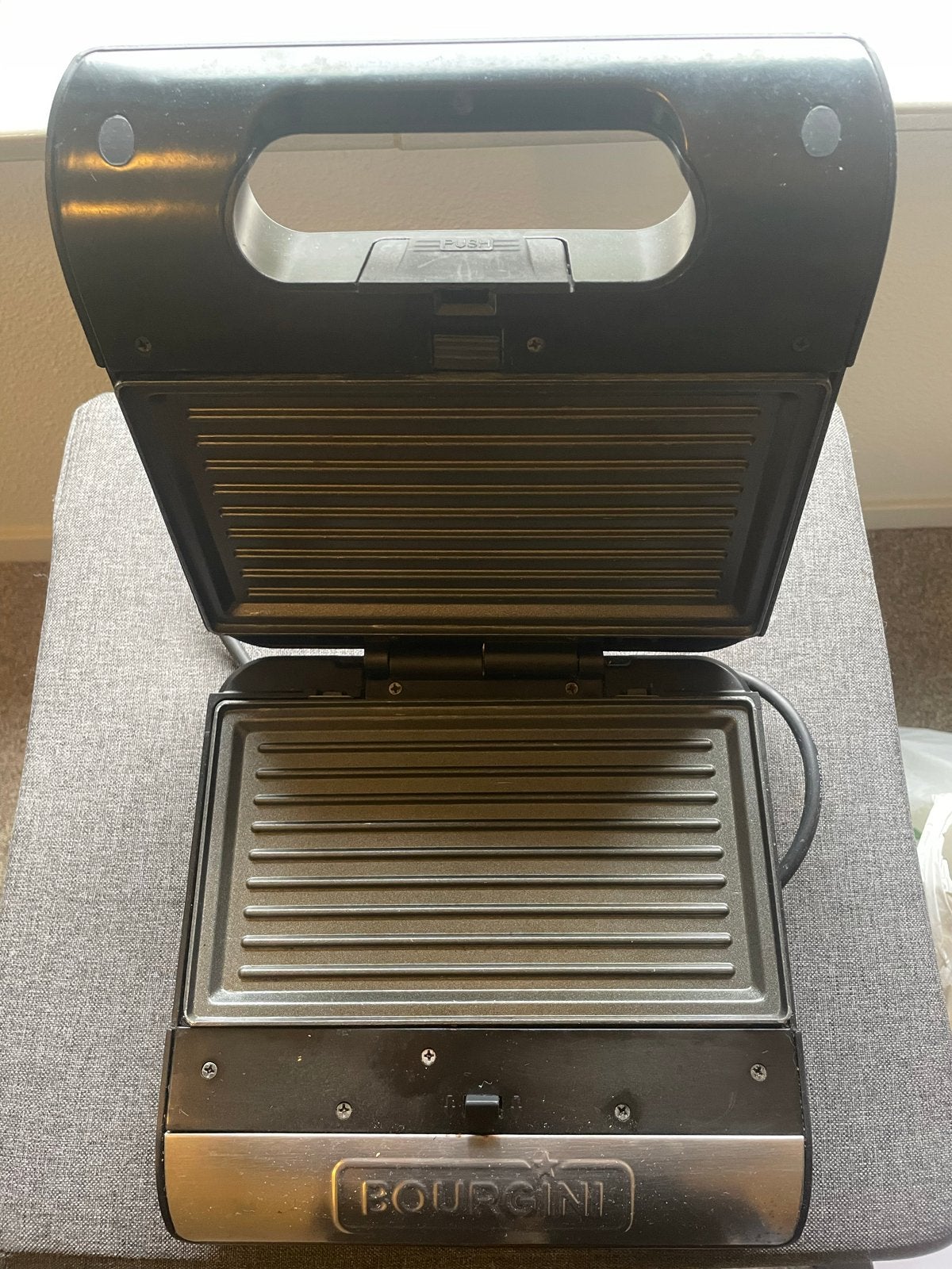 Bourgini Grillplaat / tosti ijzer, Ophalen, Gebruikt