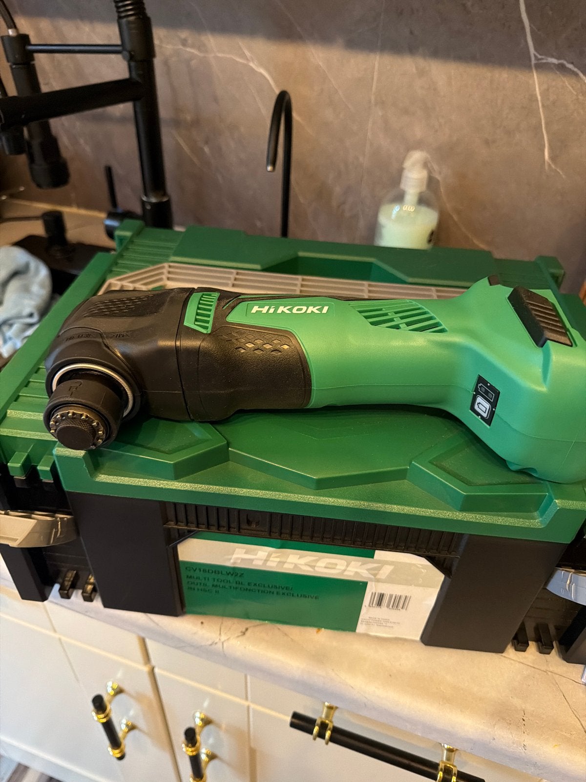 Hikoki   Nieuwe. CV 18DBL 18V Accu -, Ophalen of Verzenden, Zo goed als nieuw