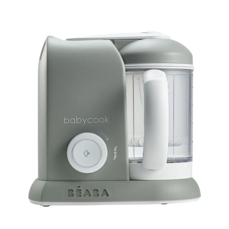 Béaba Babycook Solo Babyvoedingmaker - Grijs | Nu €59,99!, Contact@beaba.com, 1 tot 2 liter, Ophalen of Verzenden, Zo goed als nieuw