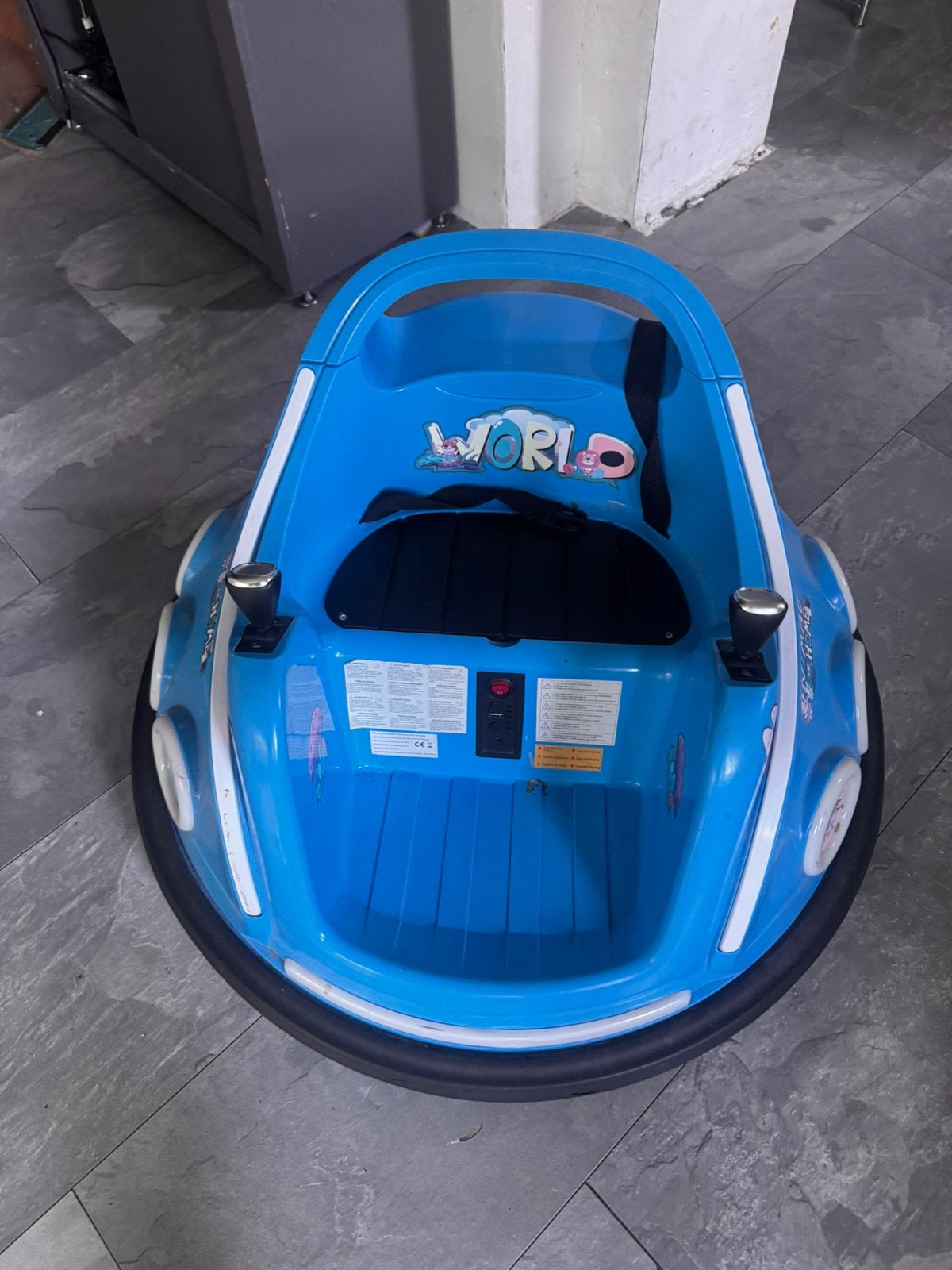 Kinderbots auto, Ophalen, Zo goed als nieuw
