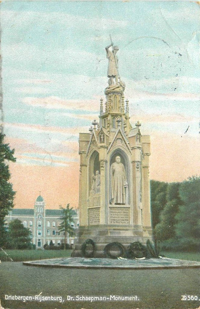 388-340-035 Driebergen-Rijsenburg Dr Schaepman monument, Verzenden, Voor 1920, Utrecht
