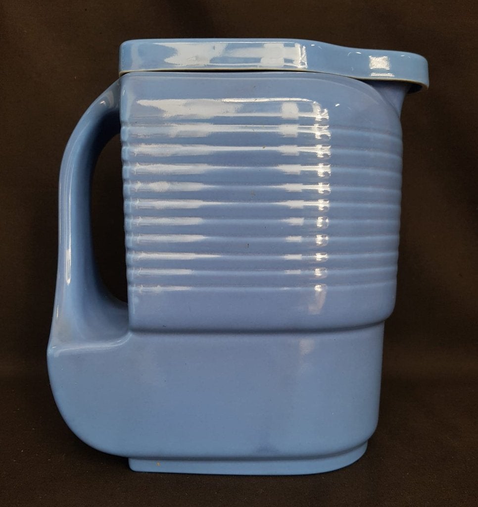 Gestroomlijnd waterkan - U.S.A. - Jaren '40 - Hall China Co., Antiek en Kunst, Antiek | Servies los, Ophalen of Verzenden