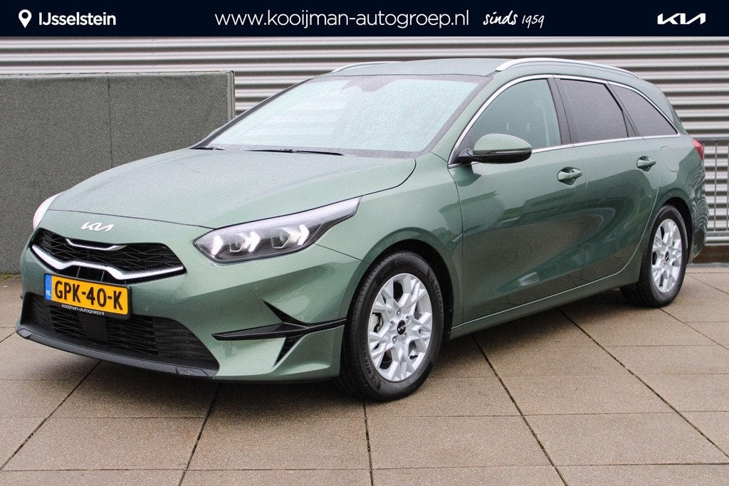 Kia Ceed Sportswagon 1.0 T-GDi DynamicPlusLine NAVIGATIE / A, 101 pk, Gebruikt, Euro 6, Leder en Stof