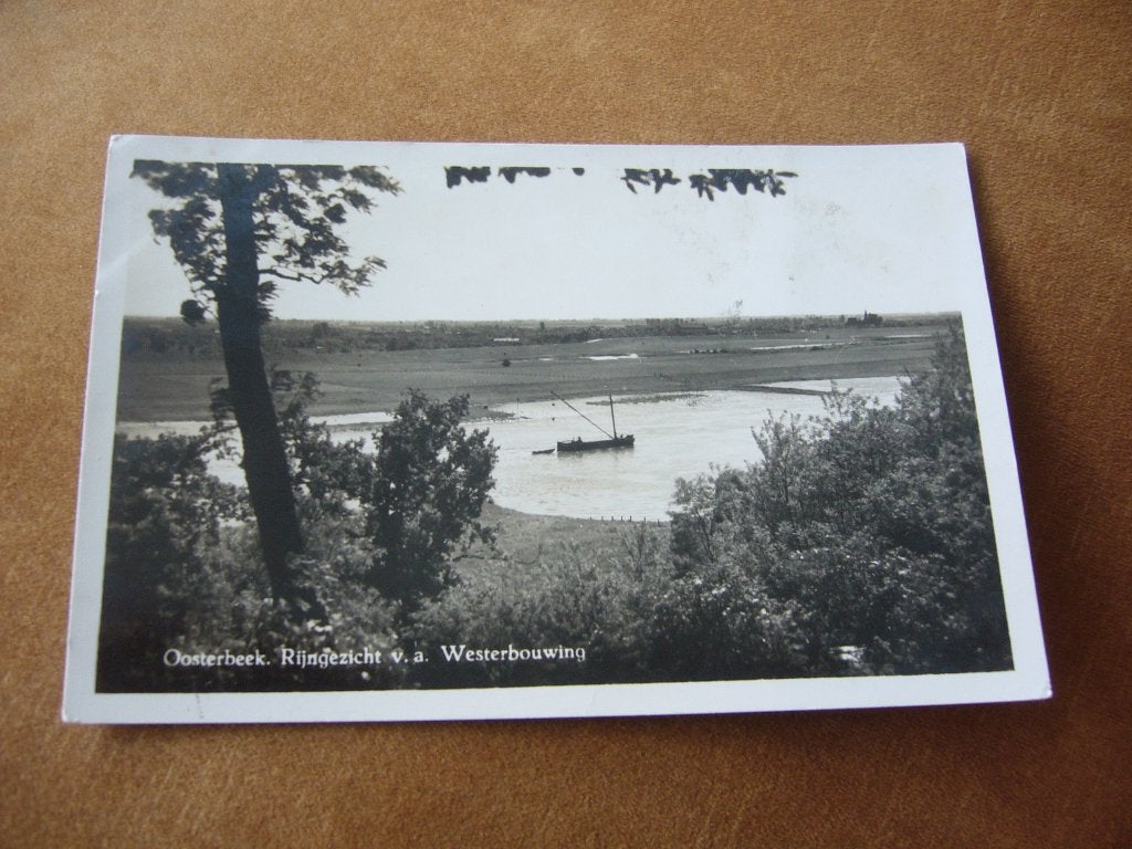OOSTERBEEK  =  RIJNGEZICHT V.A. WESTERBOUWING, Verzamelen, Ophalen of Verzenden, 1940 tot 1960, Gelopen, Gelderland