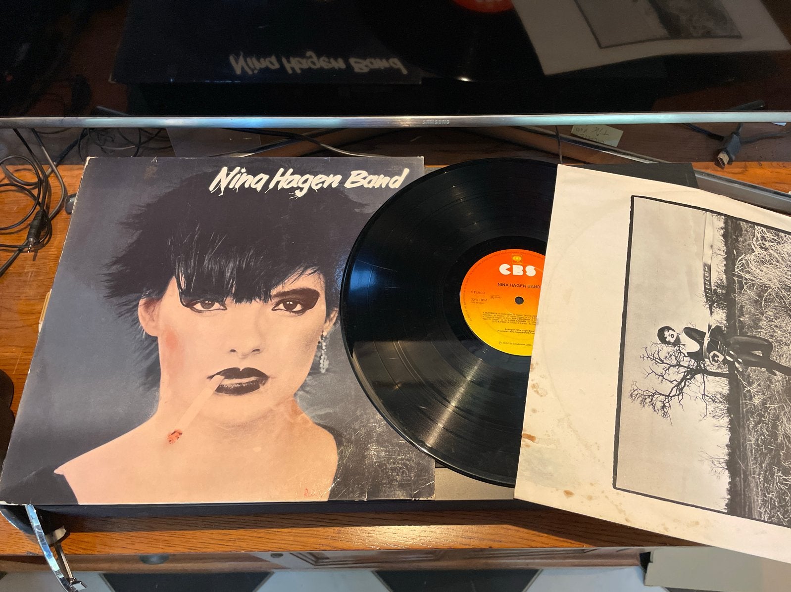 Nina Hagen Band LP - Klassieke Punk Rock uit 1978, LP, Gebruikt, Originele persing, Ophalen of Verzenden