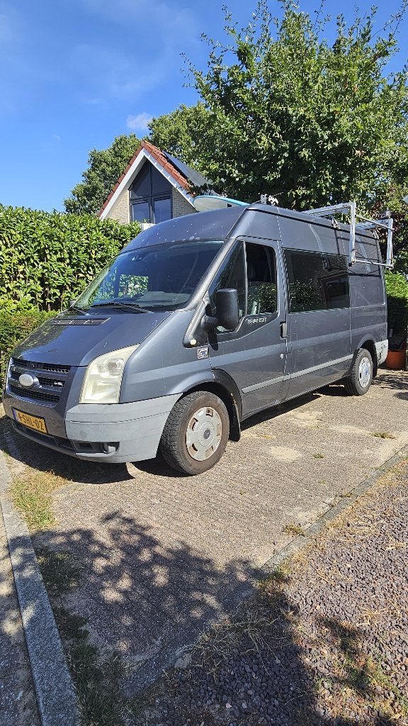 Ford Transit Buscamper 2008 Met Houten Inbouw, Ford, Tot en met 2, Particulier, Omvormer