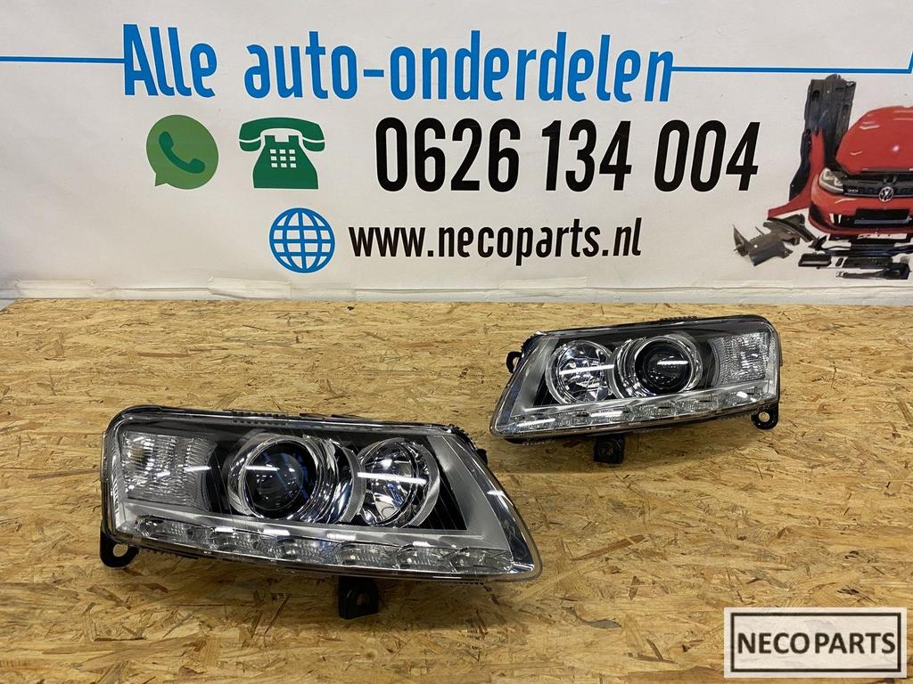 AUDI A6 4F FACELIFT XENON LED KOPLAMP ORIGINEEL COMPLEET, Auto-onderdelen, -, -, -