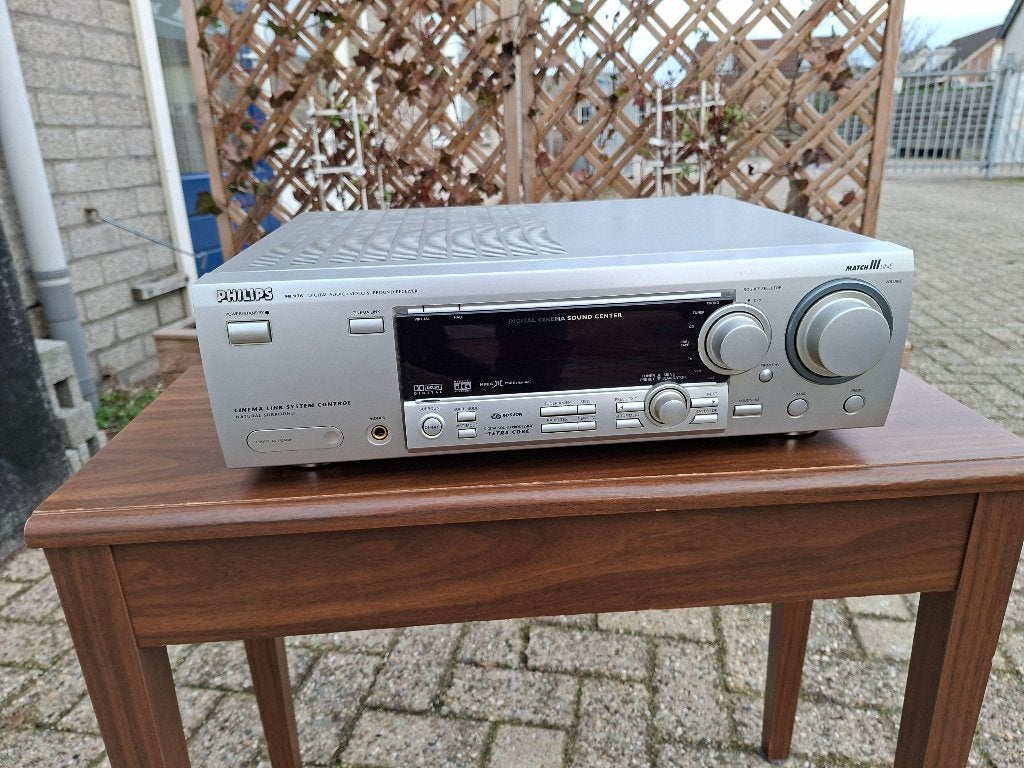 uitstekende philips fr976 versterker met tuner en rds, Ophalen of Verzenden, Gebruikt, Overige merken
