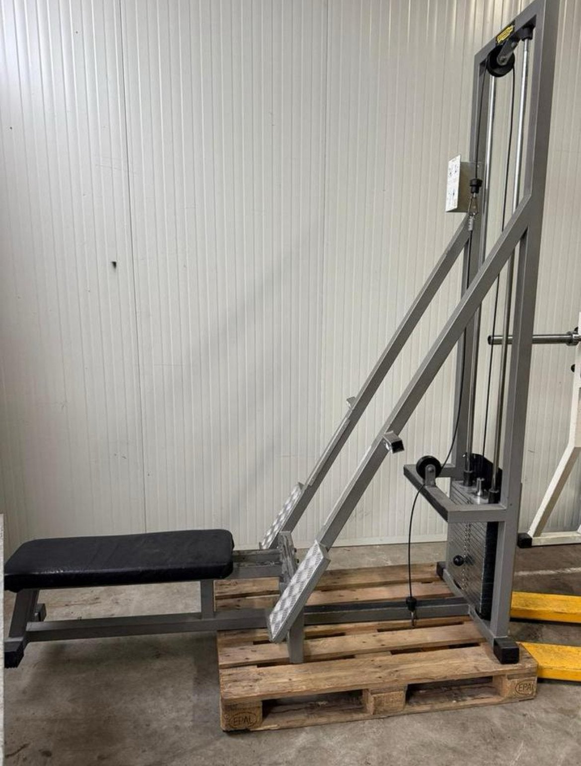 Technogym seated row / horizontal row / rower, Ophalen, Benen, Gebruikt, -