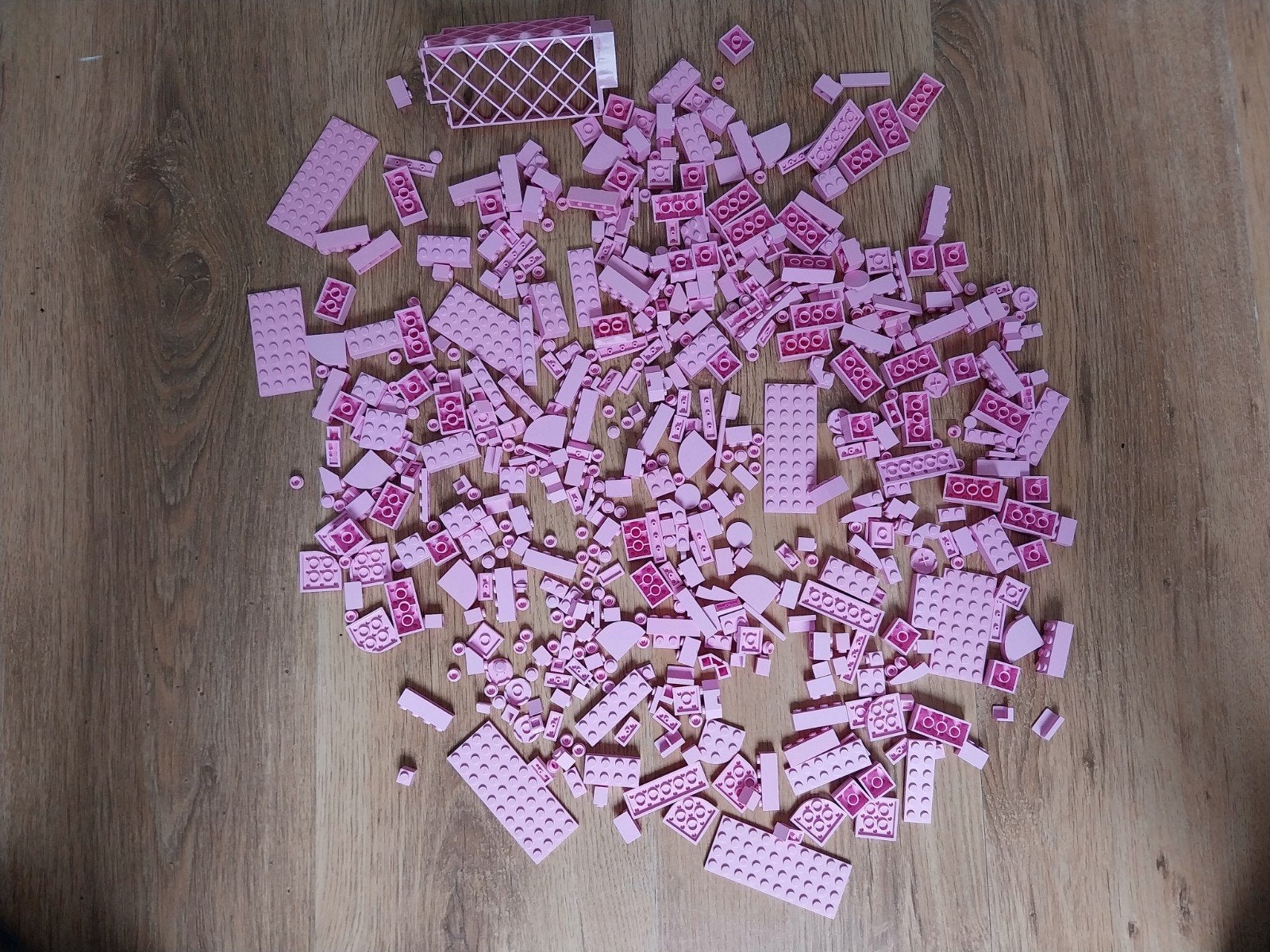 lego stenen licht roze verschillende modellen, Ophalen of Verzenden, Gebruikt