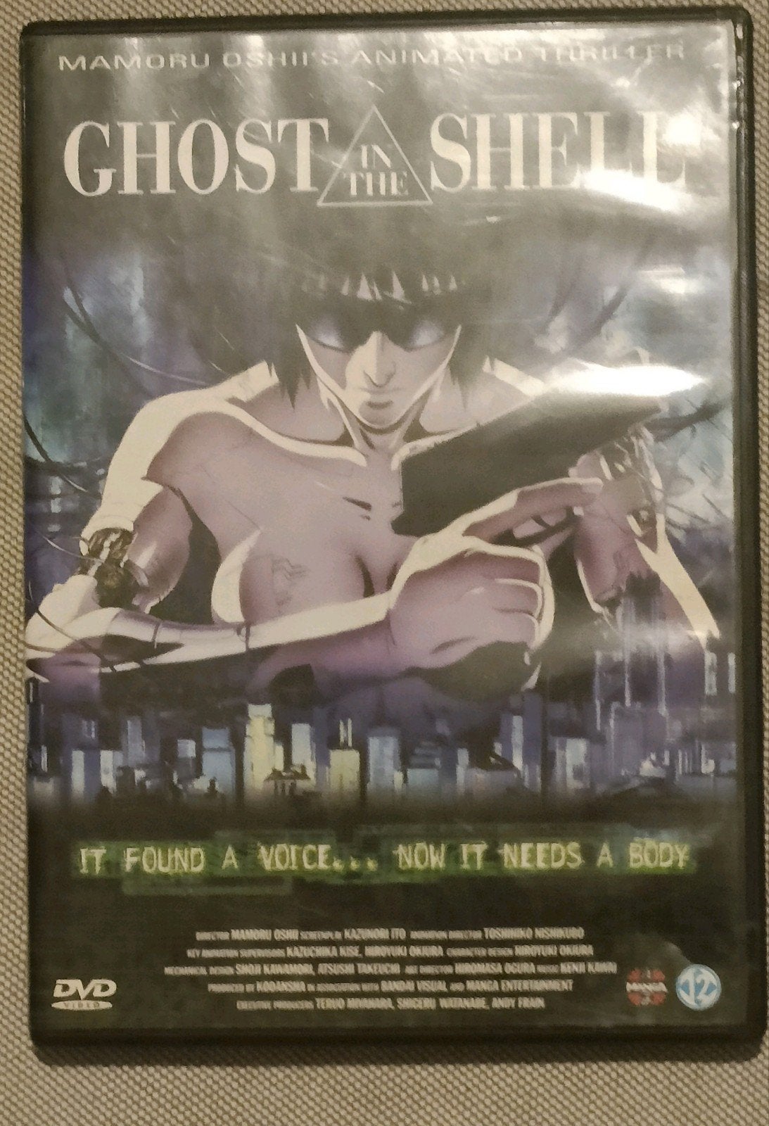 Ghost in the Shell DVD - Anime Klassieker, Ophalen of Verzenden