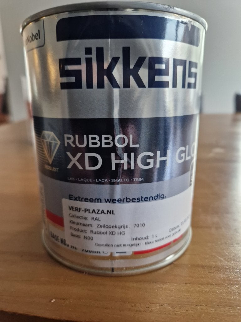 Te Koop buiten verf Sikkens Rubbol XD High Gloss, Overige kleuren, Nieuw, Ophalen of Verzenden, Lak