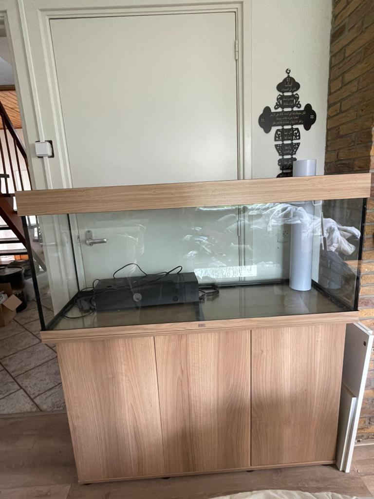 Complete Aquarium Set 120cm + Meubel + CO2 + Accessoires, Ophalen of Verzenden, Zo goed als nieuw, Leeg aquarium